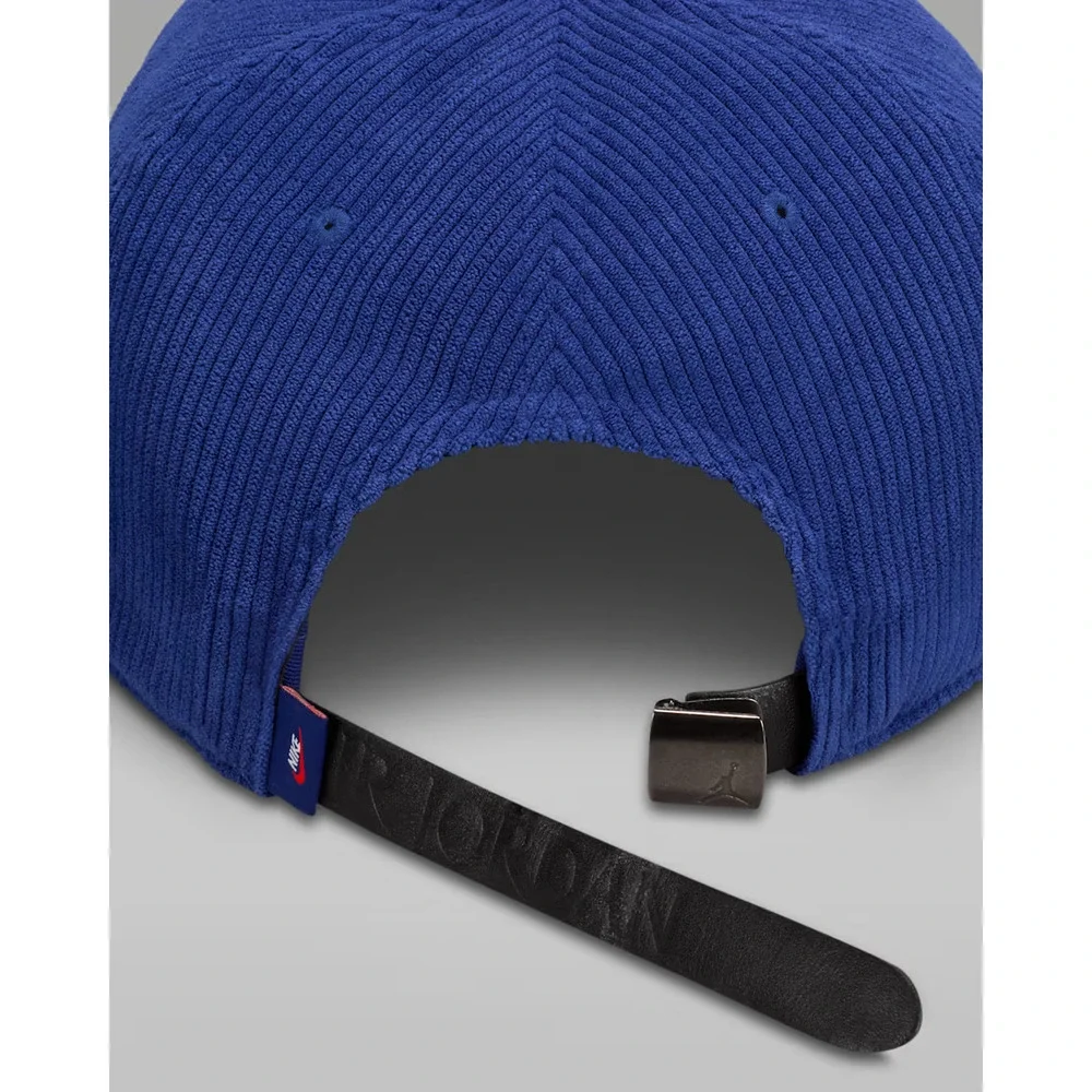 Jordan Pro Unstructured Cap Corduroy Hat Deep Royal Size S/M IB3937-485